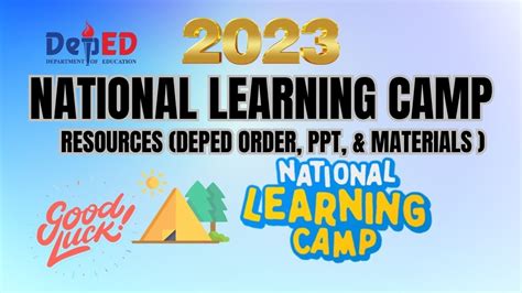 National Learning Camp (NLC) Explainer Video 2023 .